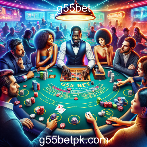 Explore a Dinâmica dos Jogos 'Ao Vivo' no g55bet